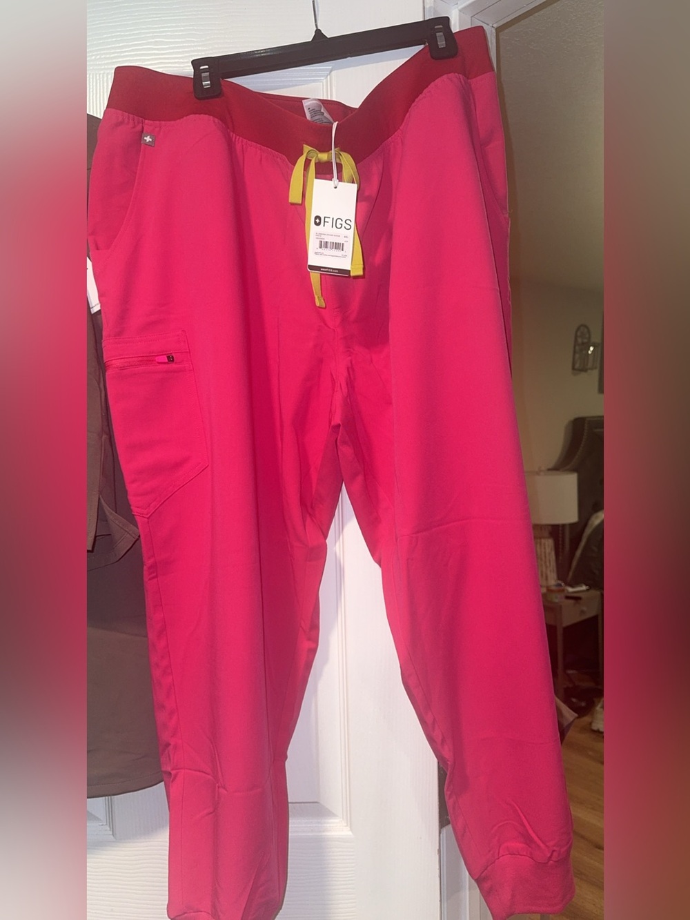 FIGS Vibrant Hot Pink Scrub Pants
